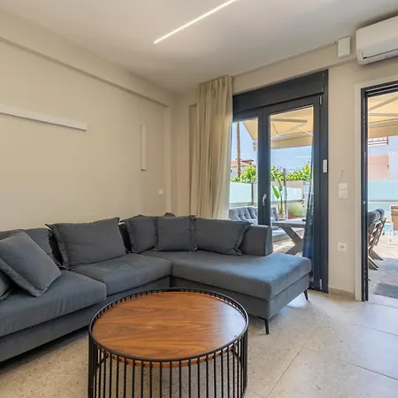 Sithoniars Luxury Two Floor Maisonette With Private Pool & Garden