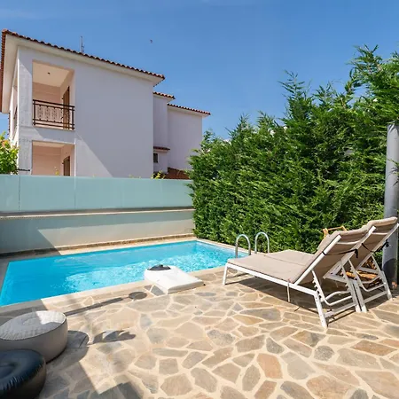 Sithoniars Luxury Two Floor Maisonette With Private Pool & Garden Hébergement de vacances Nikiti (Sithonia)