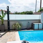 度假居 Sithoniars Luxury Two Floor Maisonette With Private Pool & Garden