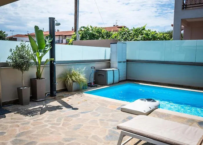 Sithoniars Luxury Two Floor Maisonette With Private Pool & Garden Dom wakacyjny Nikiti (Sithonia)