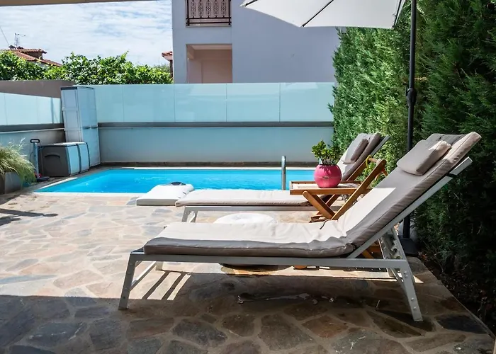 Sithoniars Luxury Two Floor Maisonette With Private Pool & Garden Dom wakacyjny Nikiti (Sithonia)